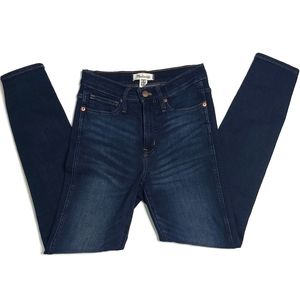 Madewell 10" High Rise Skinny Jeans 25
